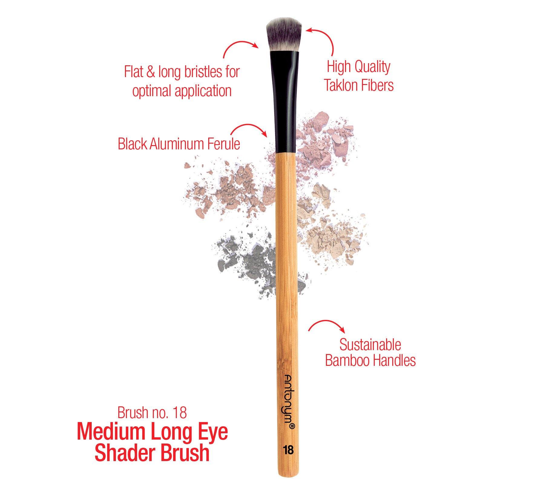 Med Long Eye Shader Brush #18 - Antonym Cosmetics